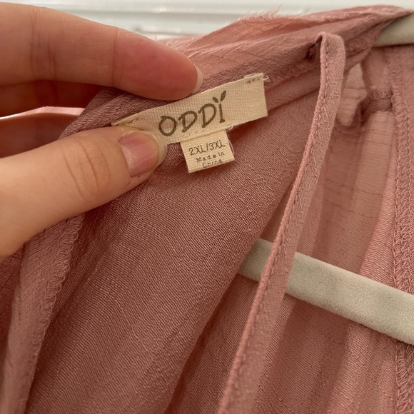 Oddi Flowy Sheer Dress - Picture 4 of 6